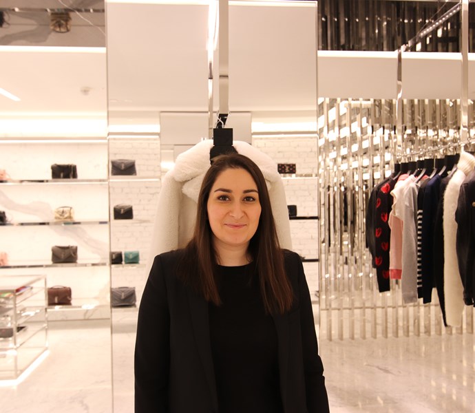 Store Manager Samira from Saint Laurent